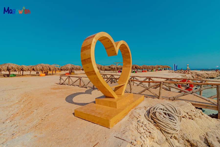 Hurghada: Elegance Yacht Cruise To Orange & Magawish island - A full Red Sea day for $53