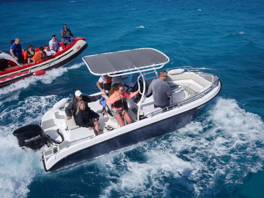 Hurghada: Giftun Island Orange Bay Speedboat Cruise & Lunch - Value at $174 per group