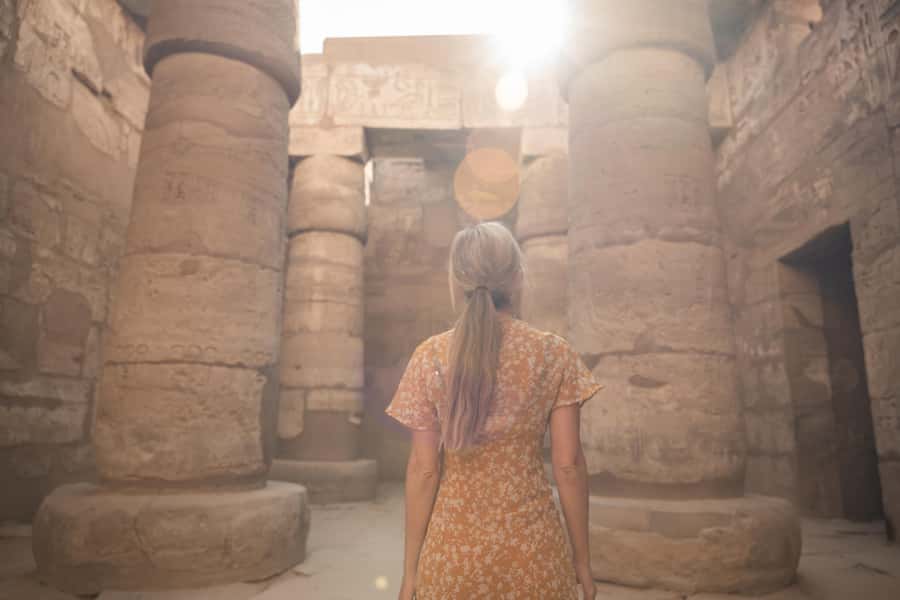 Hurghada: Luxor Highlights All-Inclusive Tour & Balloon Ride - Hatshepsut’s temple and the Colossi of Memnon