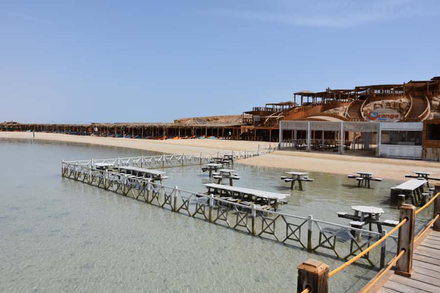 Hurghada: Luxury Cruise Trip to Orange Bay with Lunch - The second reef stop at Jazīrat Abū Rimāthī