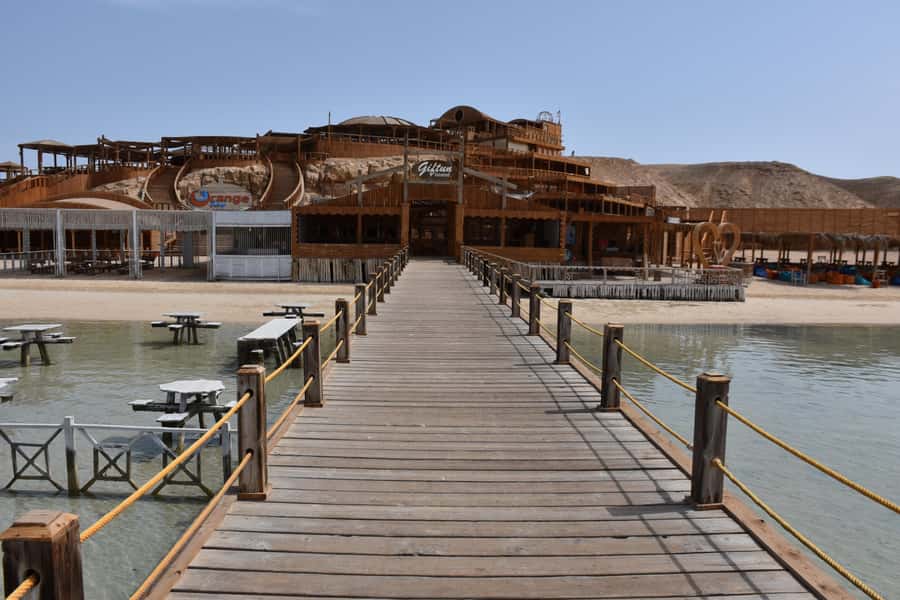 Hurghada: Luxury Orange Bay w/Snorkeling, Massage and Diving - Orange Bay before the crowds