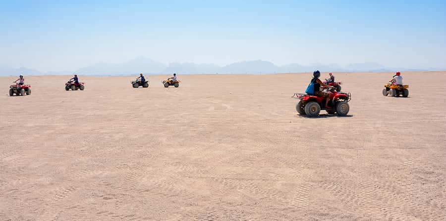 Hurghada: Morning Quad Bike Tour, Camel Ride and Transfer - Red Sea viewpoints and photo stops