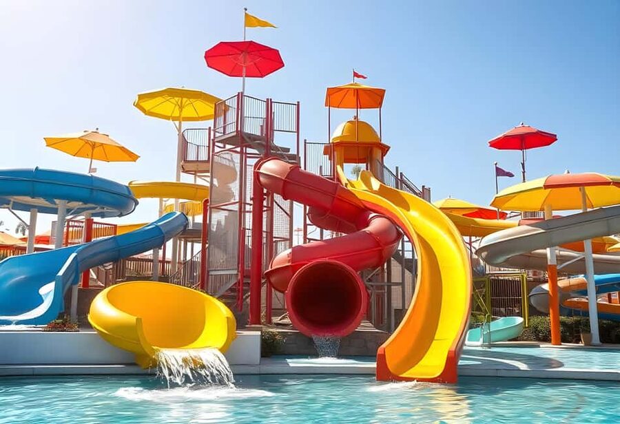 Hurghada: Neverland Aqua Park with Transfers (Optional) - Lunch, snacks, sun beds, and shade