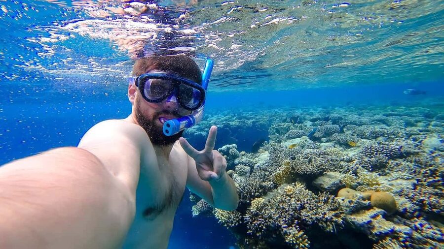 Hurghada: Orange Bay Day Trip with Water Sports and Lunch - Two Red Sea reef stops with a careful crew