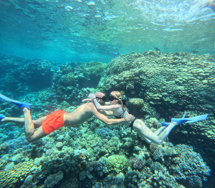 Hurghada: Orange Bay Island with breakfast, lunch & watersports - Two hours on Orange Bay Island