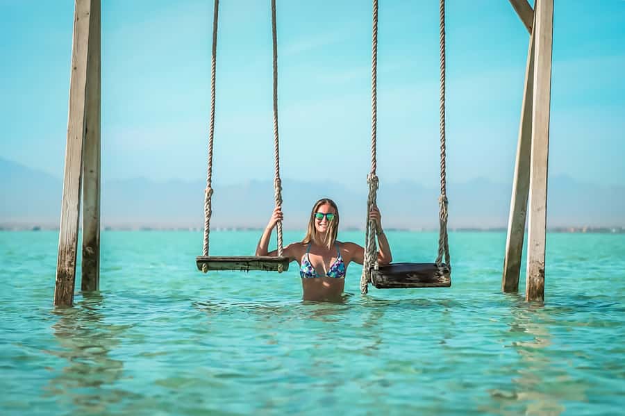 Hurghada: Orange Bay & Magawish Island Speedboat with Lunch - Magawish Island and the included lunch