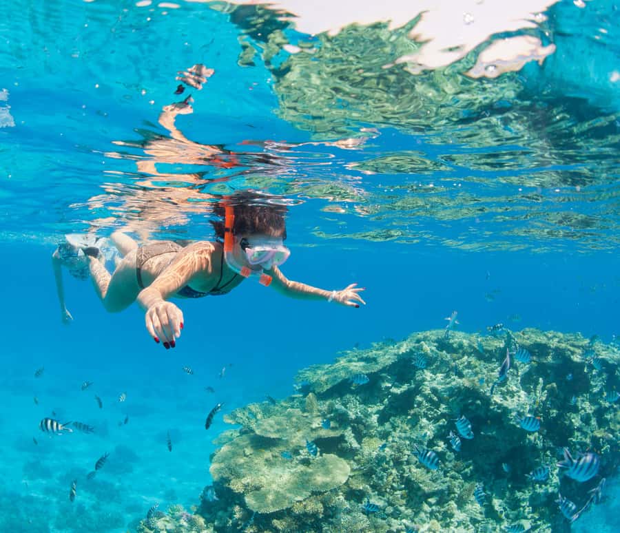 Hurghada: Orange & Giftun Island Cruise with Massage & Lunch - Orange Bay: 75 minutes on sand and shallow water
