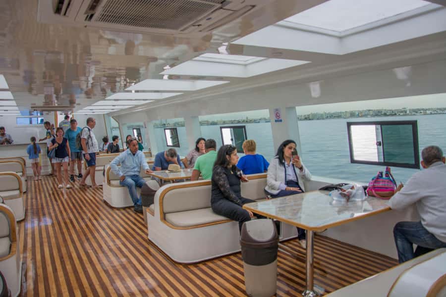 Hurghada: Panoramic Semi-Submarine Cruise with Snorkeling - Hurghada Marina and the semi-submarine viewing cabin