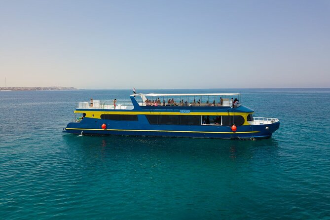 Hurghada Paradise Conquest Semi Submarine Snorkeling Trip - From Hurghada hotel pickup to Marina Hurghada