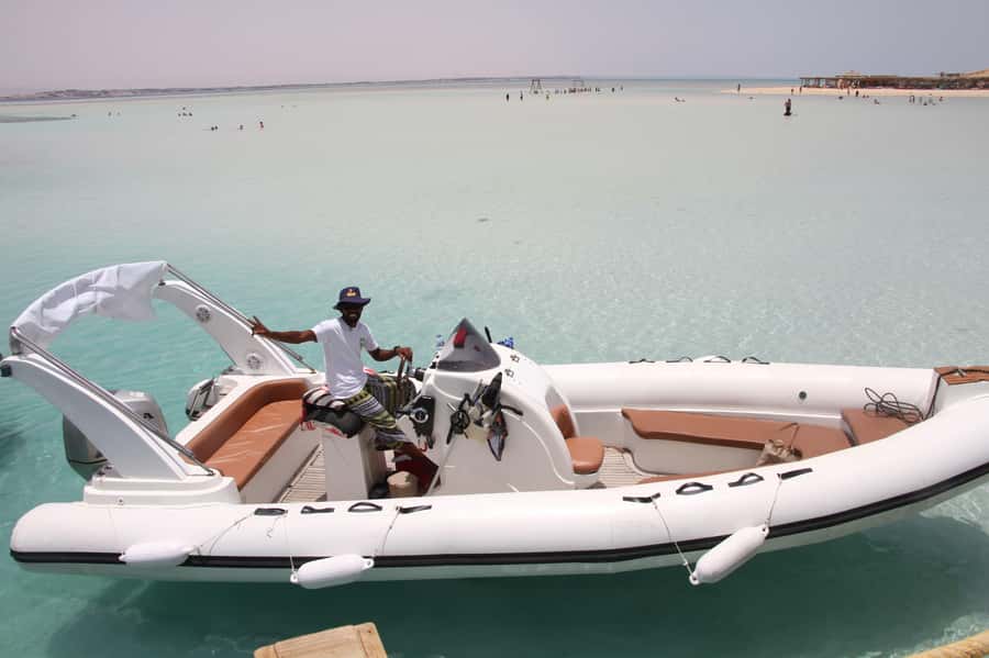 Hurghada: Private Speedboat to Orange Bay and White Island - What the $188 price really buys