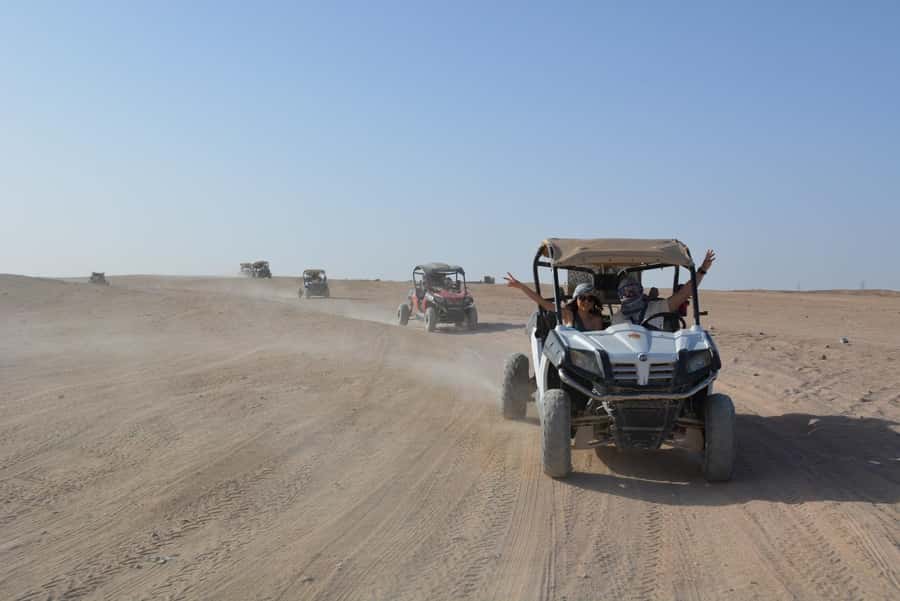 Hurghada: Quad and Buggy Safari with Dinner and Show - Families, beginners, and confident riders