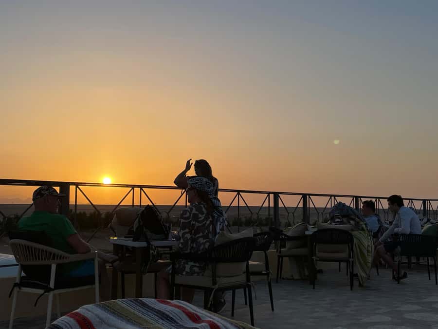 Hurghada: Quad Bike and Camel Ride with Dinner and Show - Tea, bread, and a brief look at village life