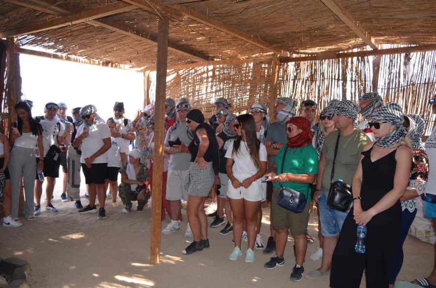 Hurghada: Quad Bike and Camel Ride with Dinner and Show - Fire, oriental entertainment, and belly dancing