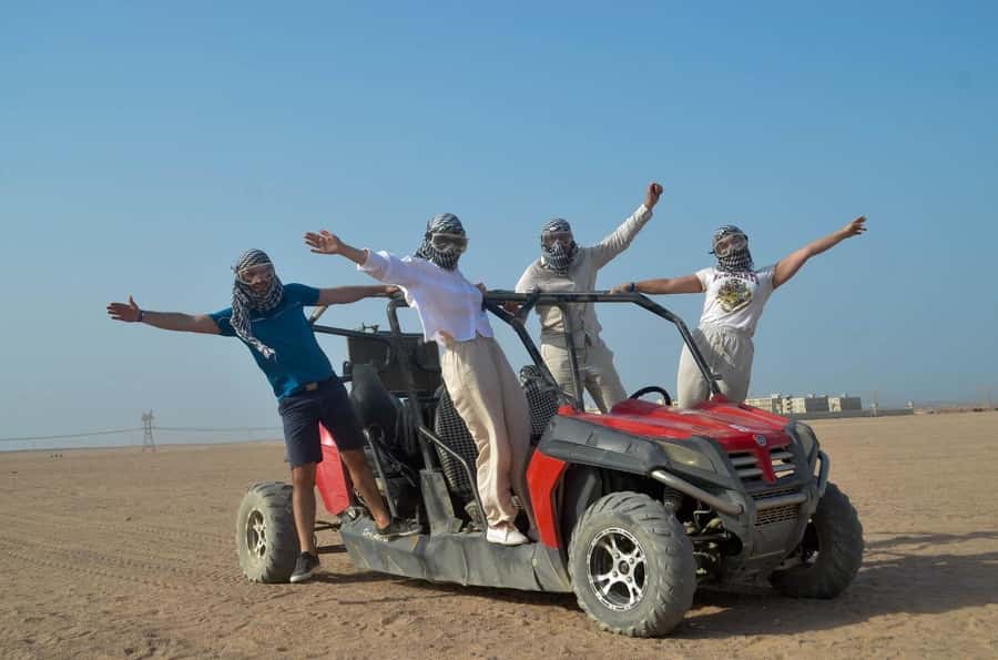 Hurghada: Quad Bike, Buggy, and Camel Ride & Bedouin Village - Key points to know before booking