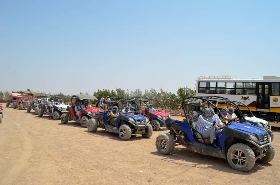 Hurghada: Quad Bike, Buggy, and Camel Ride & Bedouin Village - Morning or afternoon: choose the right version