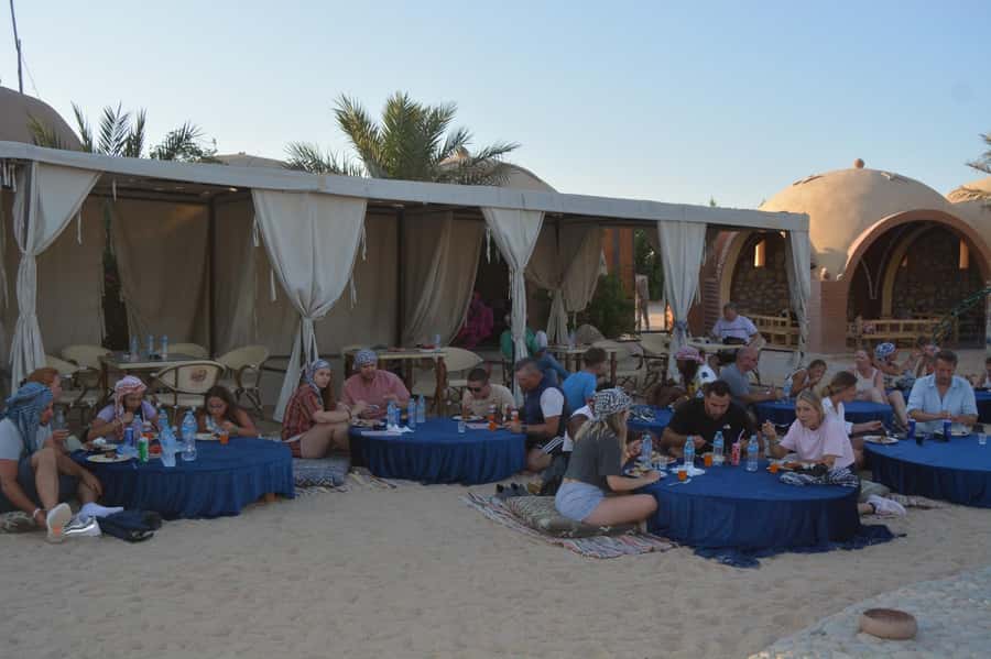 Hurghada: Quad Bike, Buggy, Jeep Safari, Camel Ride & Dinner - A rough Jeep ride to the Bedouin village