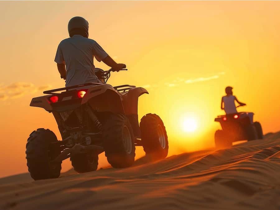 Hurghada: Quad Bike, Camel, Show, Dinner, & Stargazing Trip - Two hours across sand, valleys, and Red Sea views