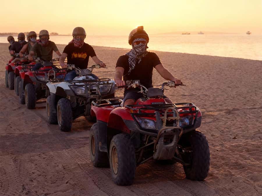 Hurghada: Quad Bike, Sea, Camel, Safari, Stargazing & Dinner - From Hurghada hotels to the desert base