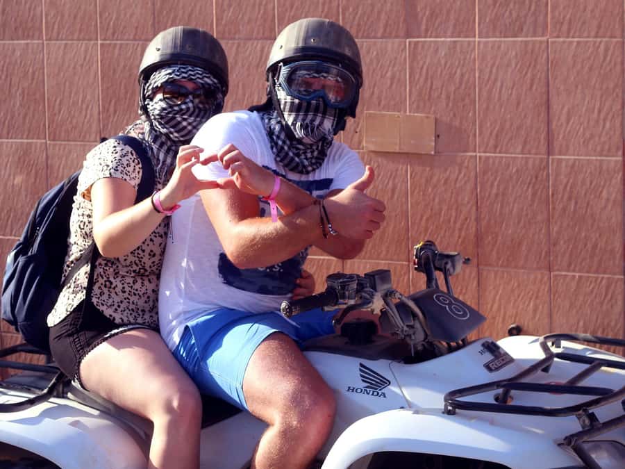 Hurghada: Quad Bike Tour of the Desert and Red Sea - The camel ride: brief, traditional, and optional in spirit