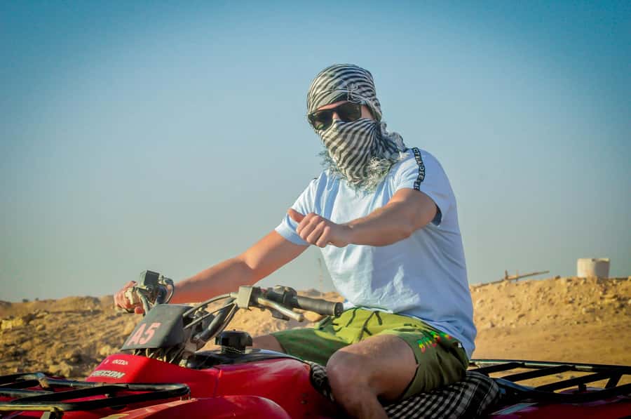 Hurghada: Quad Bike Tour of the Desert and Red Sea - Choosing sunrise, horse riding, or sunset
