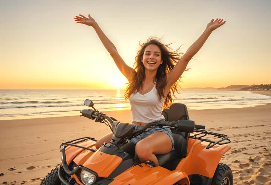 Hurghada: Quad Bike Tour of the Desert and Red Sea - Clothing, dust, and comfort tips