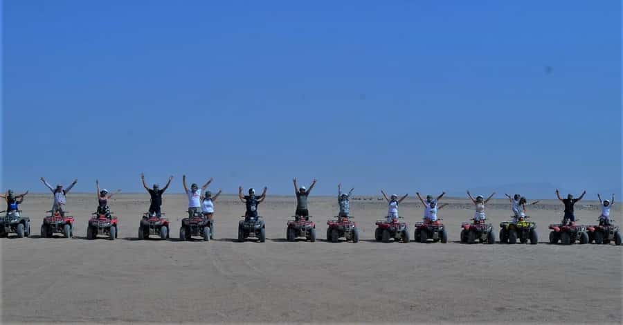 Hurghada: Red Sea Desert Quad Biking Tour & Sand Mountain - Shared or private, and which departure suits you