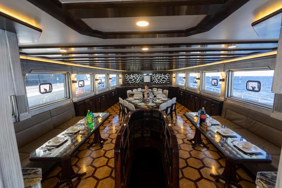 Hurghada: Royal Luxury VIP Cruise to Orange Bay with Lunch - Massage, sun deck time, and a banana boat ride