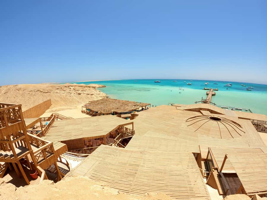 Hurghada: Royal Orange Bay with Massage, Snorkeling & Lunch - The first 45 minutes on the Red Sea
