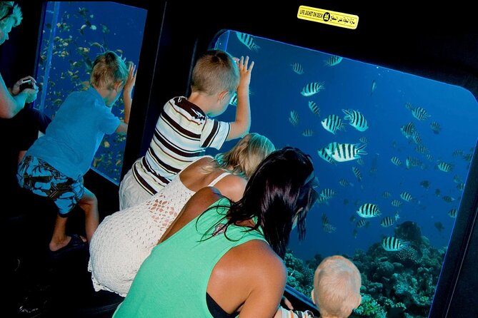 Hurghada: Royal Seascope Submarine Cruise with Snorkel Stop - The 45-minute underwater viewing session