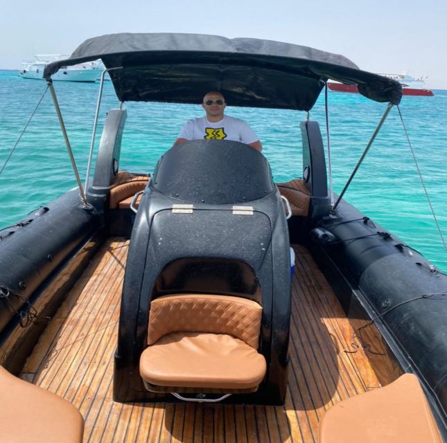 Hurghada: Safari ATV Quad & Speedboat to Orange bay island - Snorkeling at Giftun Island National Park