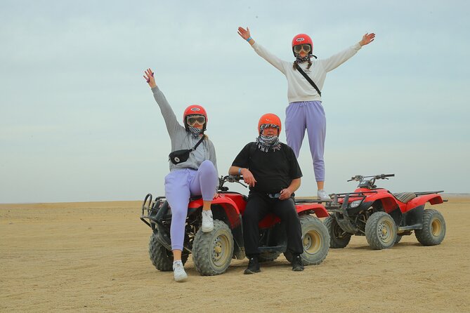 Hurghada Safari Quad and Camel Ride with Night Show and Dinner - The spider car adds a second burst of speed