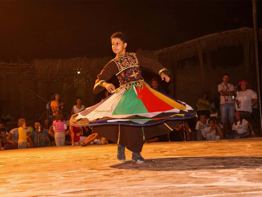 Hurghada: Sea & Desert Horse Tour, Stargazing, Dinner & Show - The quad bike and horse combination