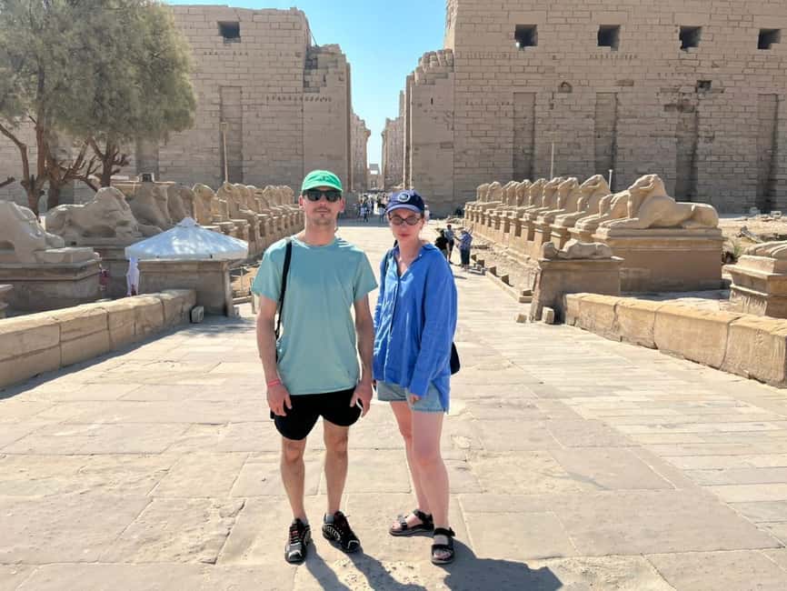 Hurghada: Small Group Day Tour to Luxor with Nile Boat - Hatshepsut’s three terraces