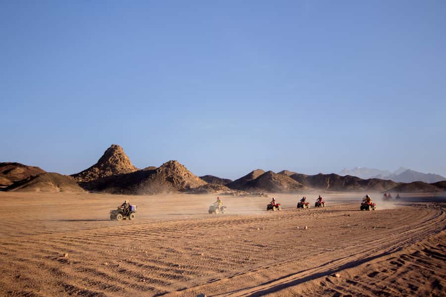 Hurghada: Sunset Quad Bike, Camel w/ Opt Stargazing and BBQ - How much value do you get for $14?