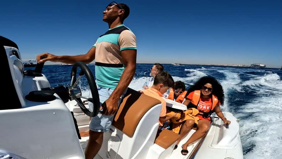 Hurghada: White Island Speedboat Tour, Snorkeling, & Lunch - Key points to know before booking