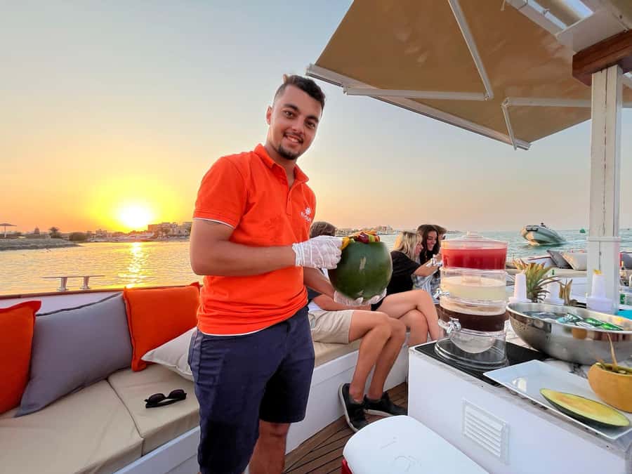 Lagoon trip El Gouna - Abu Tic Marina and the resort’s polished side