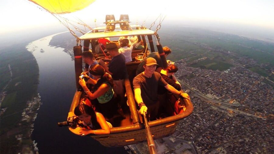 Luxor: Amazing Sunrise Hot Air Balloon Ride - The pre-dawn pickup and crossing