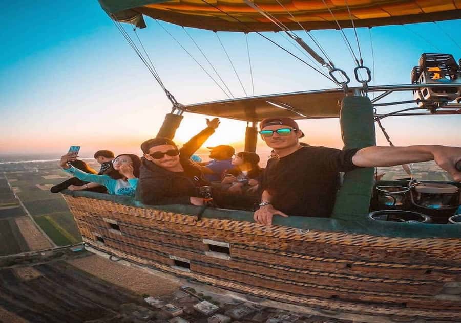 Luxor: Hot Air Balloon Ride Over Temple of Hatshepsut - Why Luxor looks best from a balloon basket
