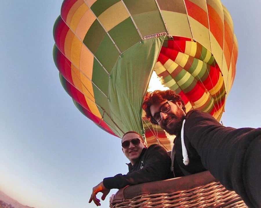 Luxor: Hot Air Balloon Ride over the Valley of the Kings - Seeing the Valley of the Kings from above