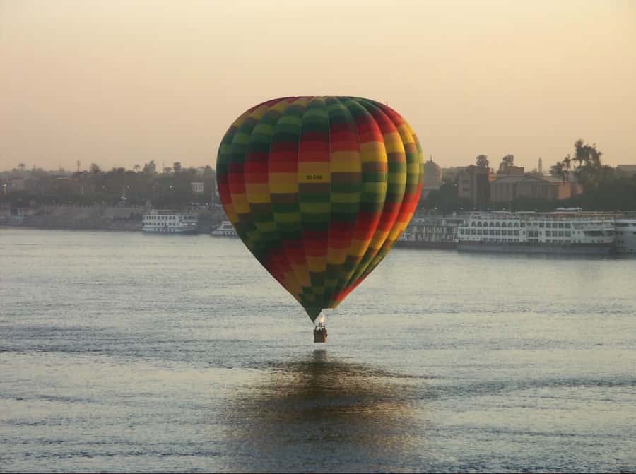 Luxor: Hot Air Balloon Ride over the Valley of the Kings - From hotel pickup to the launch area