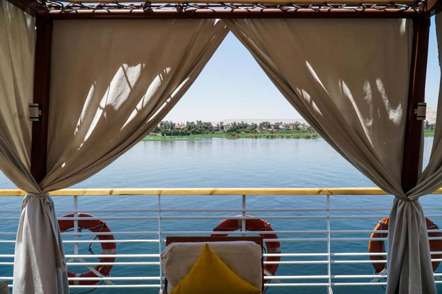 Luxor: One-night Nile Cruise to Aswan with Transfer - The rooftop pool is the ship’s best extra