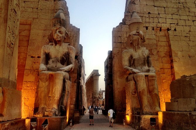 Luxor: Valley of Kings, Hatchepsut Temple ,Karnak & Luxor-DayTour - Luxor Temple at the end of a long day