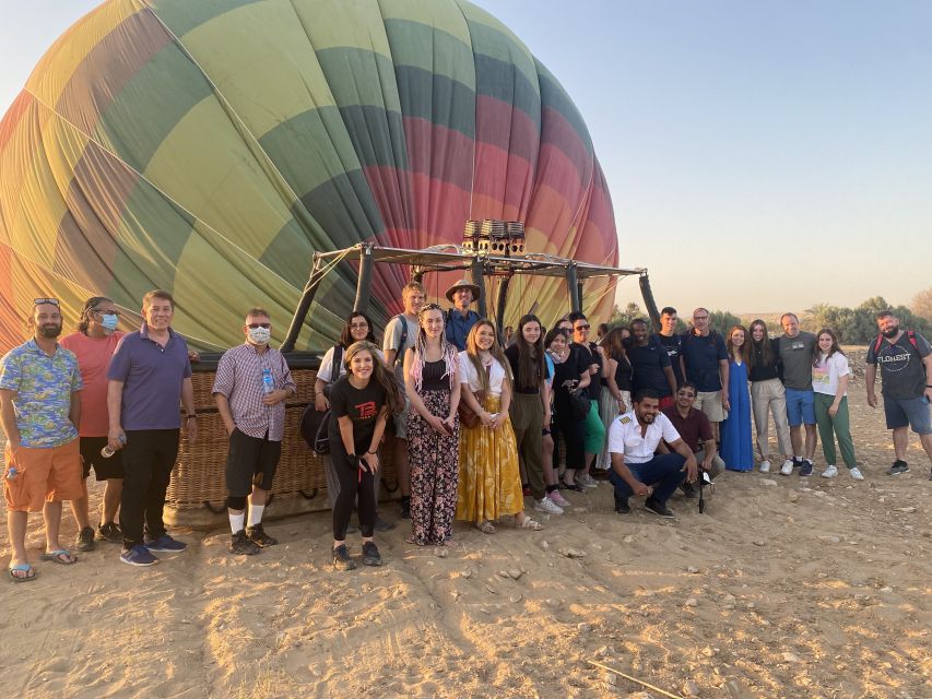 Luxor: West Bank Hot Air Balloon Ride with Hotel Pickup - What 30 minutes in the air feels like