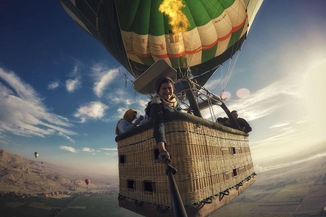 Luxury Hot Air Balloon Riding in Luxor - Preparing for takeoff on Luxor’s West Bank