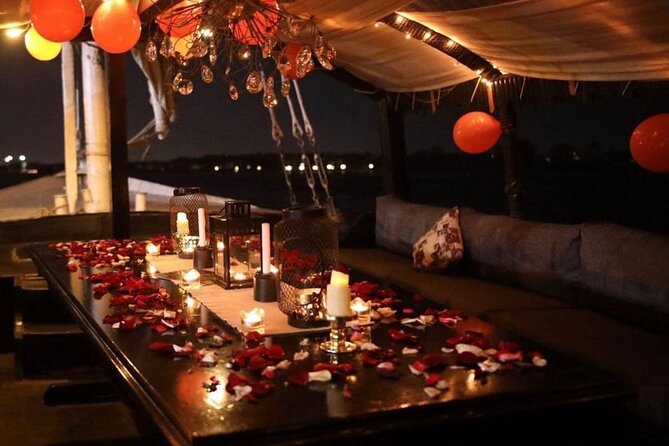 Luxury Private Felucca on the Nile with Lunch - Romance, birthdays, and small celebrations