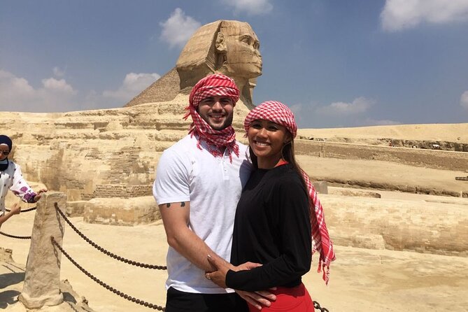 Luxury Private Tour Giza pyramids ,Sphinx ,Camel Rid and Lunch - The Great Sphinx and the Story Behind It