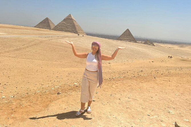 Luxury Private Tour Giza pyramids ,Sphinx ,Camel Rid and Lunch - The Three Pyramids of Giza