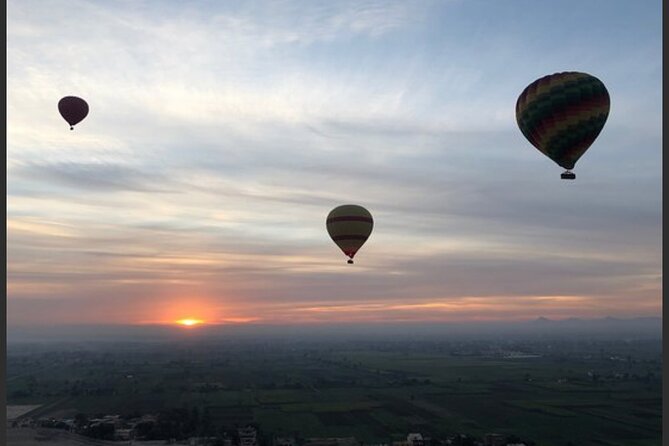 Luxury Sunrise Balloon Ride in Luxor with Hotel Pickup - The flight above Luxor and the Valley of the Kings