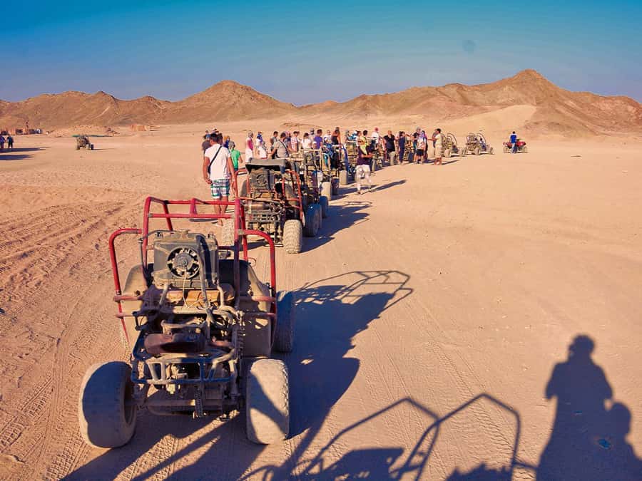 Makadi Bay: ATV, Sea View, Camel, Stargazing, Dinner & Show - Two hours through dunes, valleys, and sea-view country