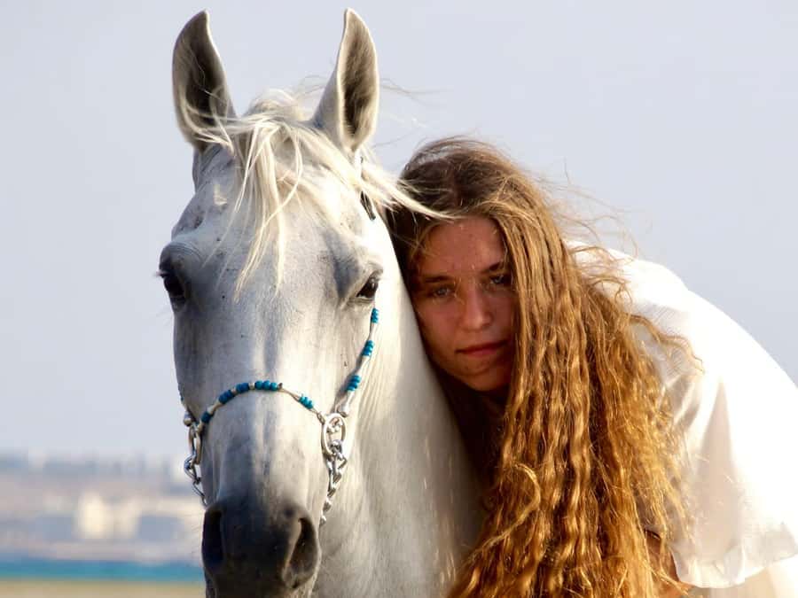 Makadi Bay: Horse Riding in Desert & Sea w Guide + Transfers - A desert ride with the Red Sea beside you